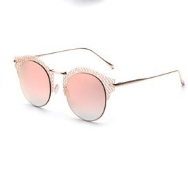Μεταλλικά γυαλιά ηλίου με καθρέφτη φακούς