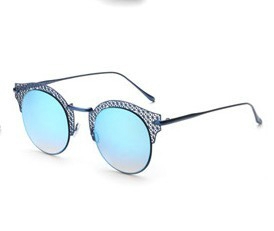 Μεταλλικά γυαλιά ηλίου με καθρέφτη φακούς