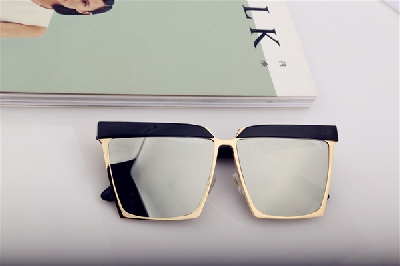 Ретро модели слънчеви очила в квадратни форми с огледални стъкла за мъже и жени