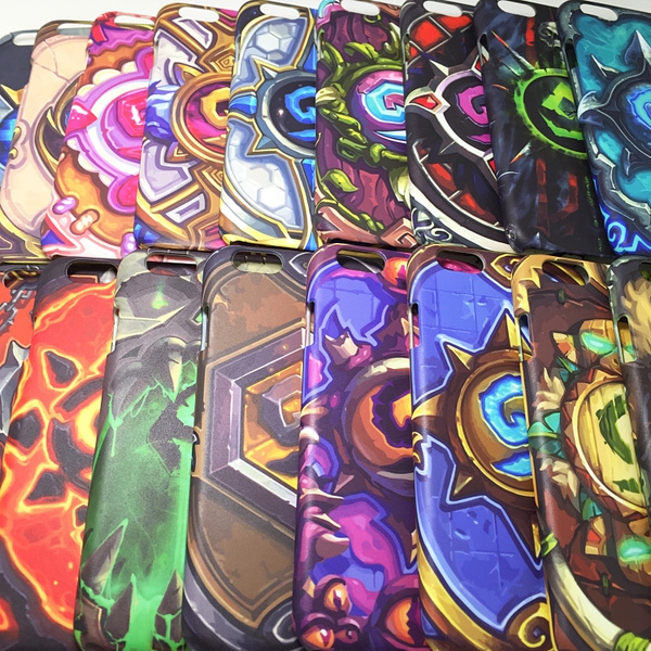 Кейсове за телефон на Hearthstone и Warcraft за iPhone4 / 4S, iPhone5 / 5S / SE, iPhone5c, Apple 6 / 6S, Apple 6Plus / 6sPlus