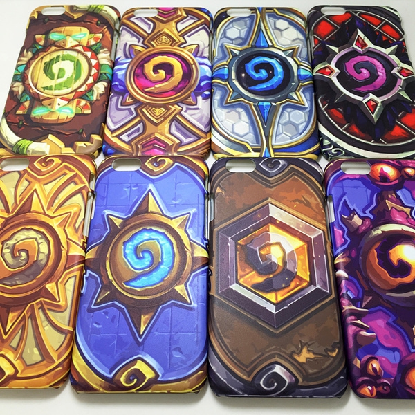 Кейсове за телефон на Hearthstone и Warcraft за iPhone4 / 4S, iPhone5 / 5S / SE, iPhone5c, Apple 6 / 6S, Apple 6Plus / 6sPlus
