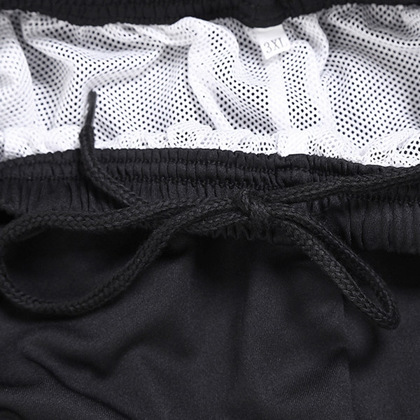 Мъжки спортни летни екипи потник и къси панталони сини, червени, черни, дишащи и бързосъхнещи