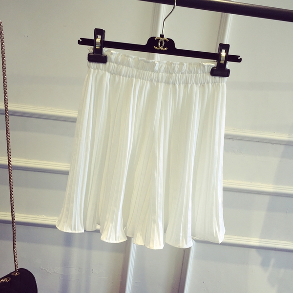 Οι γυναίκες σιφόν φούστες σε γκρι, μαύρο, κίτρινο, μπεζ και λευκό - 12 μοντέλα