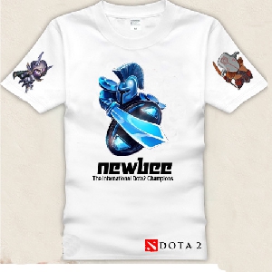 Μοναδικό αντριικό Gaming T-shirts  7 χρώματα της ομάδας Dota 2 – newbee
