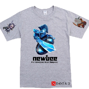 Μοναδικό αντριικό Gaming T-shirts  7 χρώματα της ομάδας Dota 2 – newbee