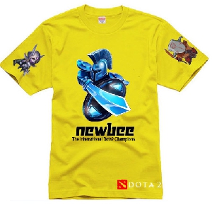 Μοναδικό αντριικό Gaming T-shirts  7 χρώματα της ομάδας Dota 2 – newbee