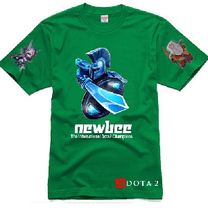 Μοναδικό αντριικό Gaming T-shirts  7 χρώματα της ομάδας Dota 2 – newbee