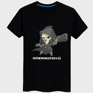 Геймърска мъжка тениска на Overwatch в 7 модела - Reaper