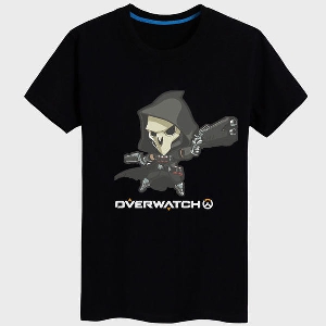 Μοναδικό αντριικό Gaming T-shirts  Overwatch 7 μοντέλο - Reaper.