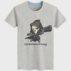 Геймърска мъжка тениска на Overwatch в 7 модела - Reaper