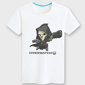 Геймърска мъжка тениска на Overwatch в 7 модела - Reaper