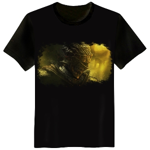 Αντρικά gaming βαμβακερά T-shirts κατάλληλο για τους λάτρεις του Dark Souls