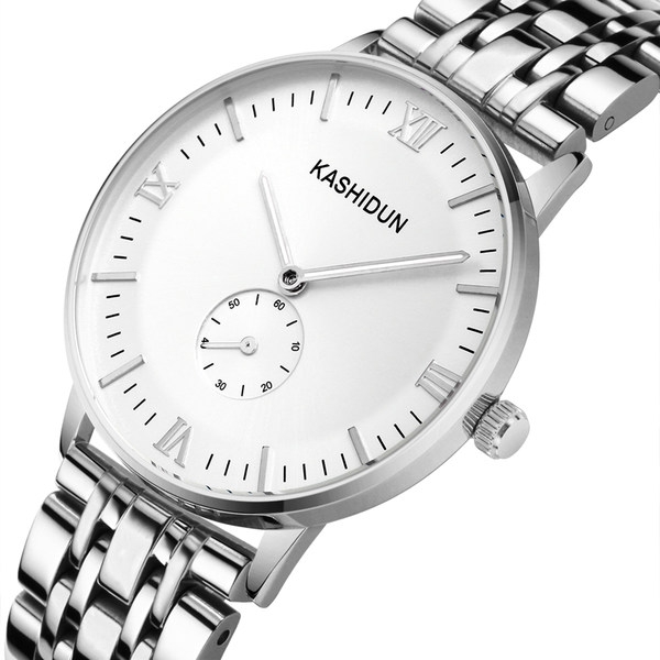 Мъжки часовници в различни цветови комбинации,водоустойчиви с каишка от неръждаема стомана или кожа 