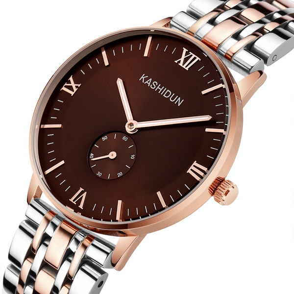 Мъжки часовници в различни цветови комбинации,водоустойчиви с каишка от неръждаема стомана или кожа 