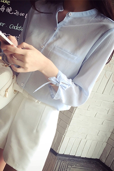 Широки летни дамски тънки  ризи с дълъг ръкав  3 модела 