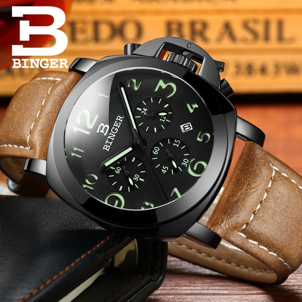 Мъжки часовници изработени от неръждаема стомана и минерално стъкло в черен,бял и кафяв цвят