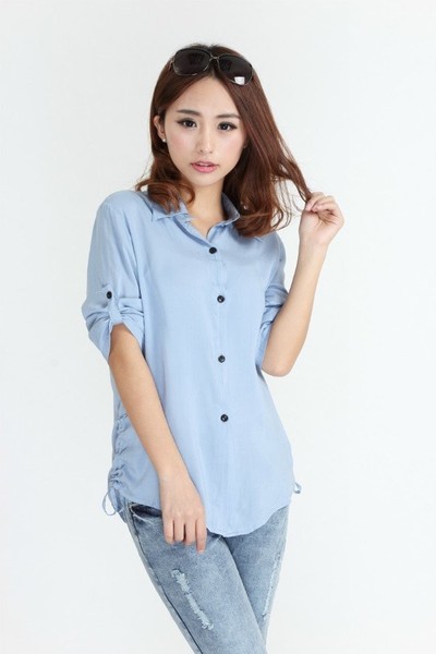 Дамски пролетни ризи с дълъг ръкав 18 модела