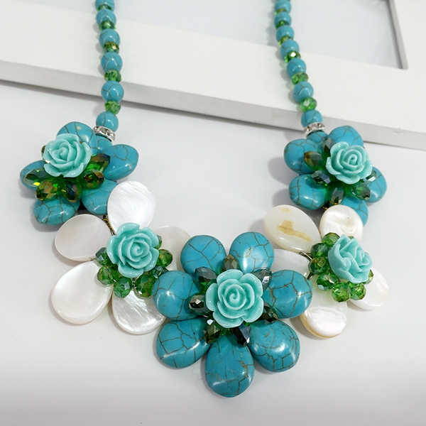 Дамски колиета в жълт,сив,зелен,син,черен и лилав цвят - 13 модела