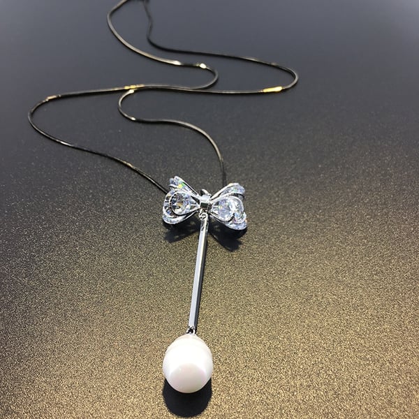 Γυναικεία κολιέ σε μπλε, ασημί και μαύρο - 23 διαφορετικά μοντέλα