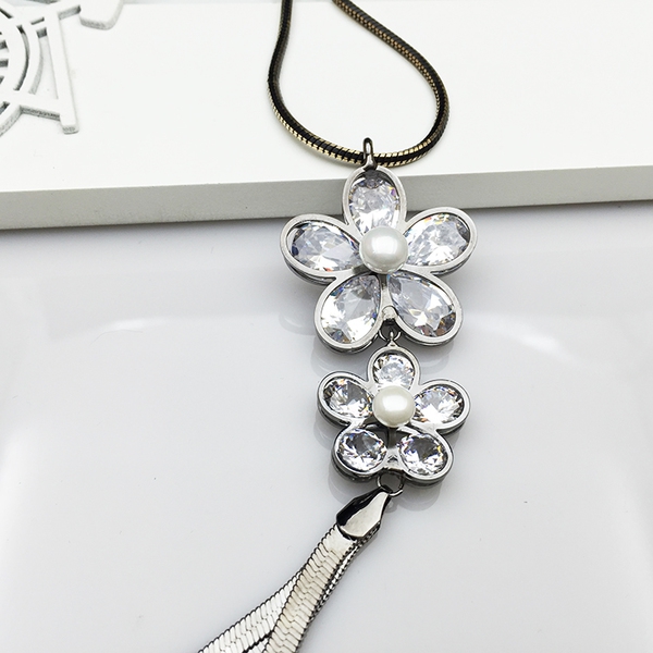 Γυναικεία κολιέ σε μπλε, ασημί και μαύρο - 23 διαφορετικά μοντέλα