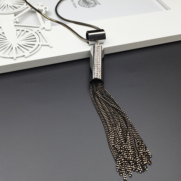 Γυναικεία κολιέ σε μπλε, ασημί και μαύρο - 23 διαφορετικά μοντέλα