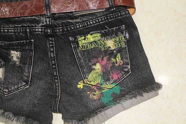 Дамски дънкови шорти къси летни панталони 