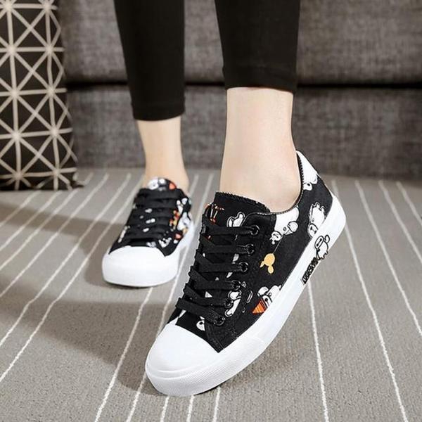 Дамски кецове със страничен цип и без в много различни цветове - 20 модела