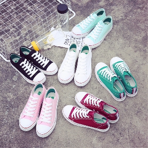Χρωματιστά Γυναικεία  αθλητικά παπούτσια κατάλληλά για: την άνοιξη, το καλοκαίρι και το φθινόπωρο-6 χρώματα.