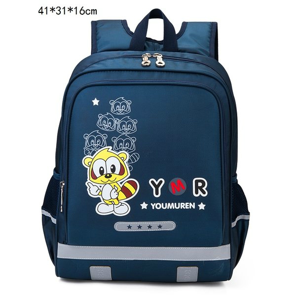 Детска червена розова синя раница за момчета и момичета, училищни анимационни раници