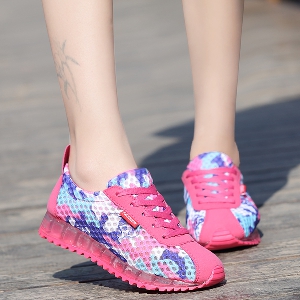 Дишащи мрежести модни спортни обувки дамски маратонки 5 модела