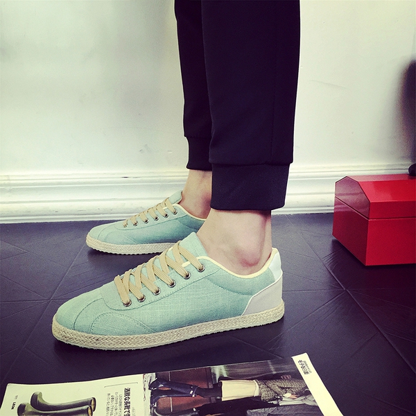 Мъжки ежедневни кецове в син и черен цвят - 3 модела