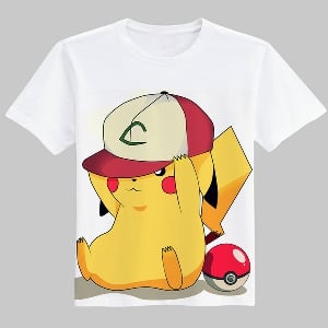 Αντρικά T-shirts Pikachu από Pokémon σε μια ποικιλία από ενδιαφέροντα σχέδια