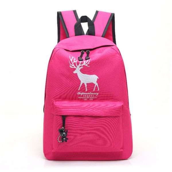 Γυναικεία αδιάβροχα σακίδια σε πολλά διαφορετικά μοντέλα χρώμα αποτύπωμα των ελαφιών