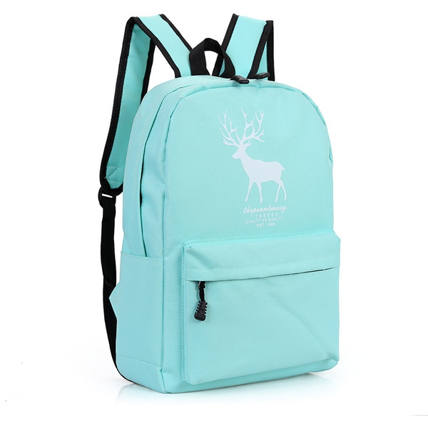 Γυναικεία αδιάβροχα σακίδια σε πολλά διαφορετικά μοντέλα χρώμα αποτύπωμα των ελαφιών