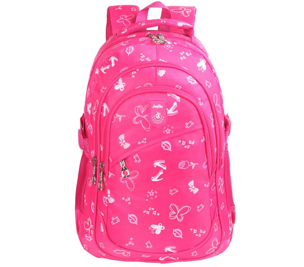 Детски ученически раници за момчета и момичета за начално, основно училище и гимназия: розови, лилави модели