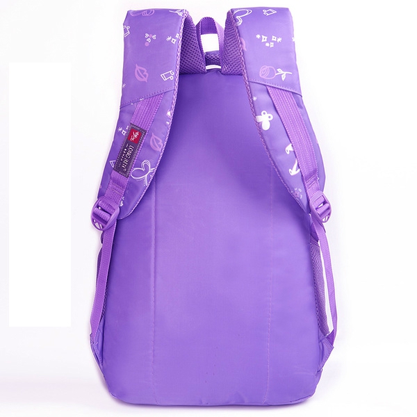 Детски ученически раници за момчета и момичета за начално, основно училище и гимназия: розови, лилави модели