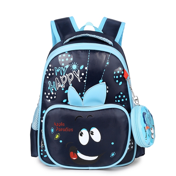 Детски училищни раници подходящи за момчета и момичета в различни цветове - ябълка