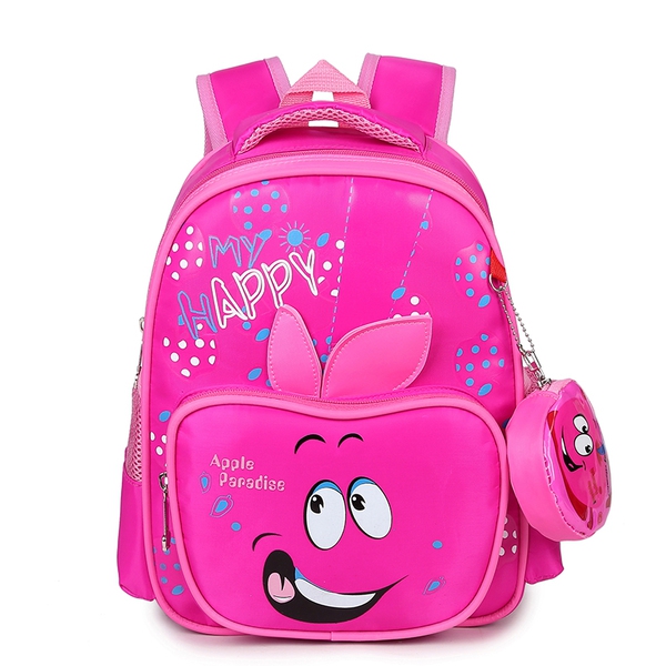 Детски училищни раници подходящи за момчета и момичета в различни цветове - ябълка