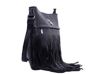 Дамски български чанти от изкуствена еко кожа и дълги ресни черни бежови 