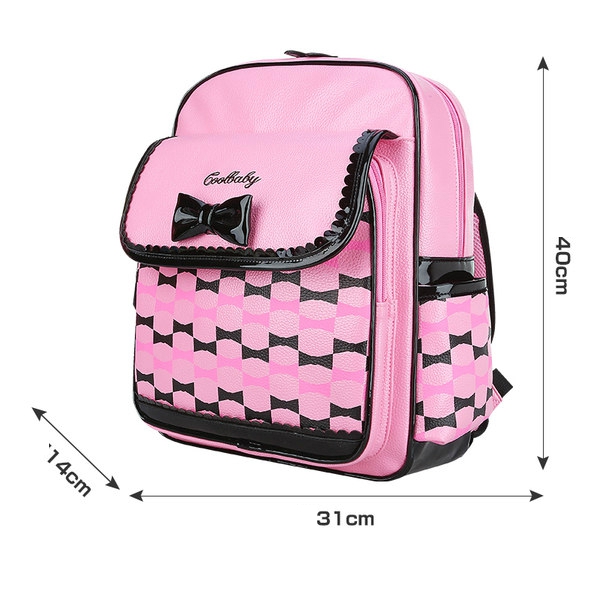 Детски ученически раници за момчета и момичета розови, сини, зелени с панделка за начално и основно училище 