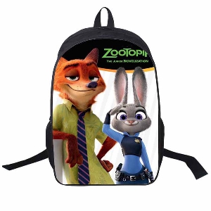 Zootopia  РАНИЦА с всички герои от анимационното детско филмче, подходяща за деца от 3 до 5 клас