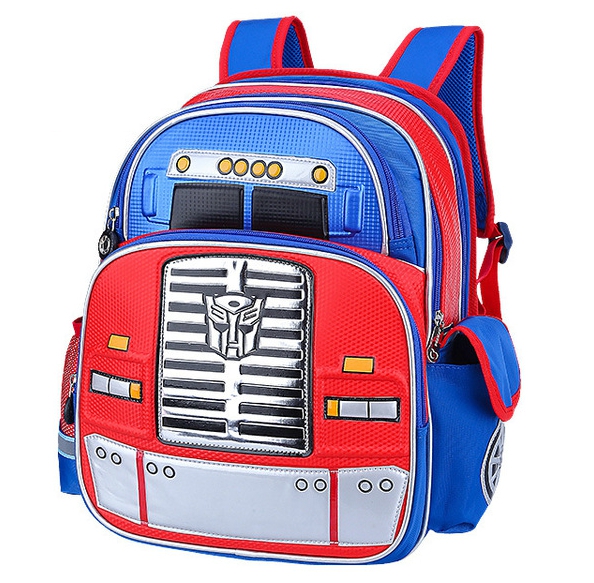 Σακίδια 3D φορτηγό για το σχολείο κατάλληλο για τα αγόρια και τα κορίτσια ροζ μπλε μαύρα μοντέλα