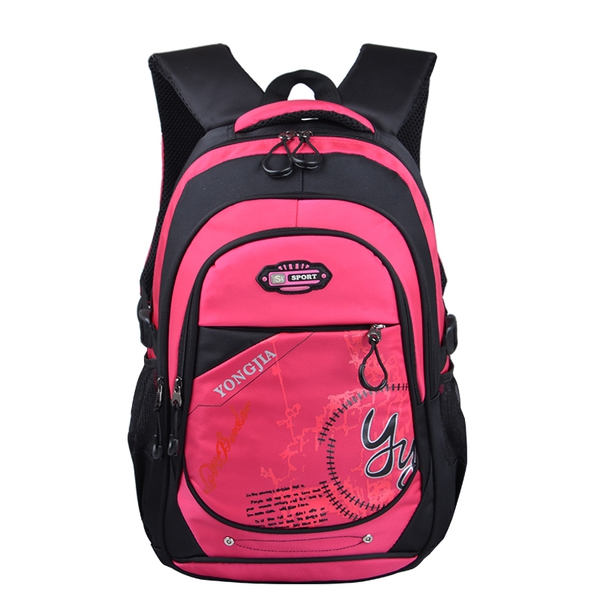 Детски ученически раници за момчета и момичета топ модели за училище в черен син зелен розов цвят