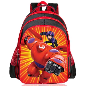 Детска ученическа раница за момчета - Iron man, Big Hero 6 и Спайдърмен 
