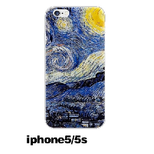 TPU Θήκη Τηλεφώνου  κατάλληλη για Iphone 6 / 6δ, Iphone 5 / 5S και iPhone 6P / 6sp - Βαν Γκογκ ζωγραφικής