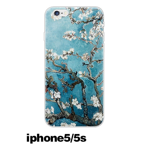 TPU Θήκη Τηλεφώνου  κατάλληλη για Iphone 6 / 6δ, Iphone 5 / 5S και iPhone 6P / 6sp - Βαν Γκογκ ζωγραφικής