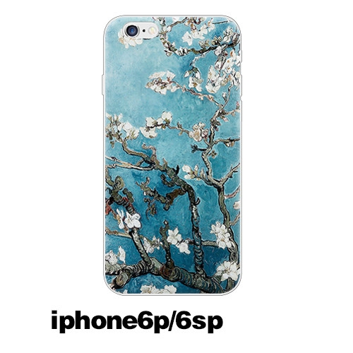 TPU Θήκη Τηλεφώνου  κατάλληλη για Iphone 6 / 6δ, Iphone 5 / 5S και iPhone 6P / 6sp - Βαν Γκογκ ζωγραφικής