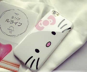 Дамски кейс за iPhone na Hello Kitty - един модел