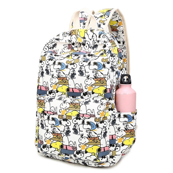 Ученически детски раници за момчета и момичета Снупи - 4 модела 