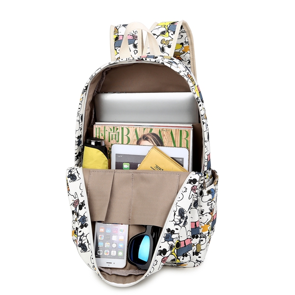 Ученически детски раници за момчета и момичета Снупи - 4 модела 